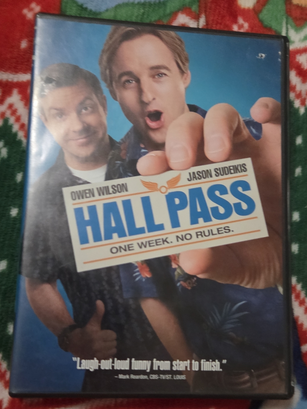 🍿2 For $8🍿Hall Pass (Blue) DVD - Owen Wilson & Jason Sudeikis